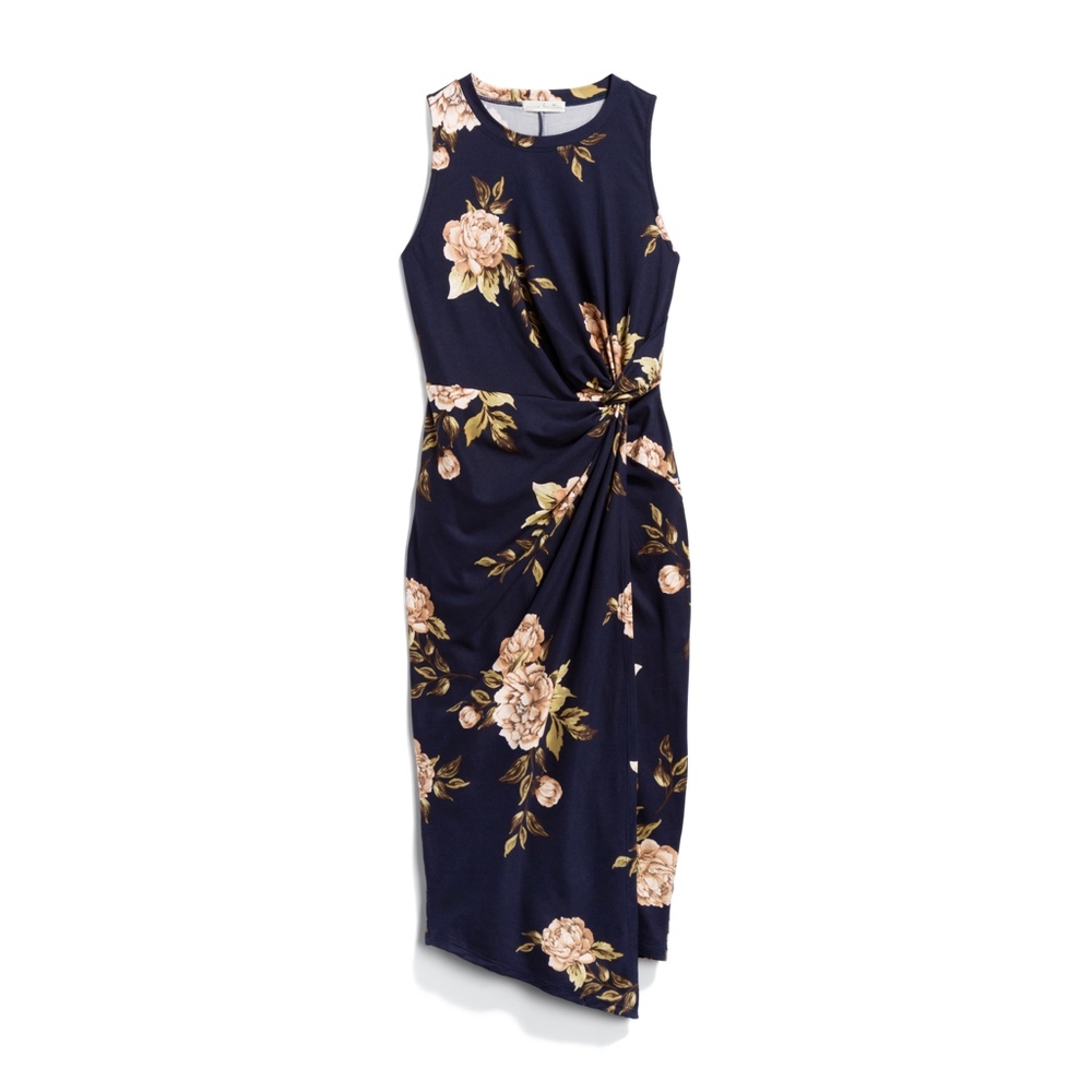 Abigail Brushed Knit Midi Dress